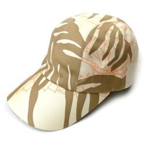 Hermès Casquette Femme Davis “Jungle Love Fluo” Baseball Cap Beige Camel – NWT